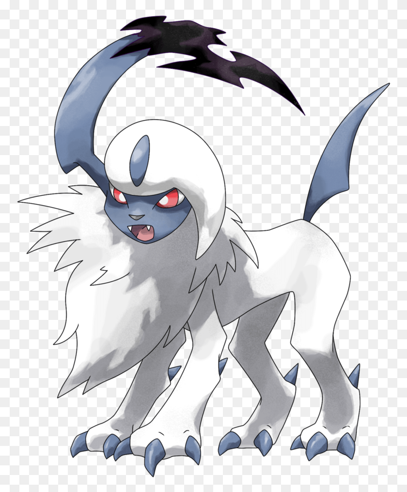 772x955 Absol Absol, Statue, Sculpture HD PNG Download