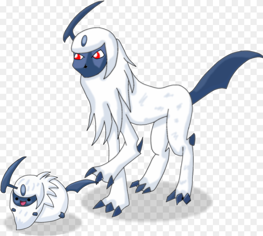 904x812 Absol Drawing Realistic Chibi, Baby, Person, Electronics, Hardware PNG