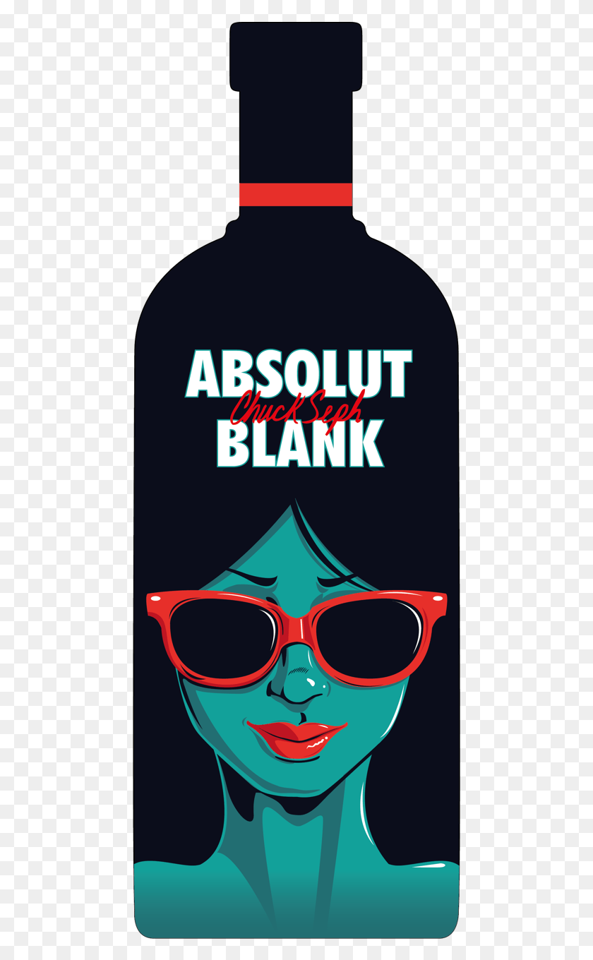 465x1300 Absolut Blank Chilango By Chuck Seph Absolut Vodka, Sunglasses, Accessories, Accessory HD PNG Download