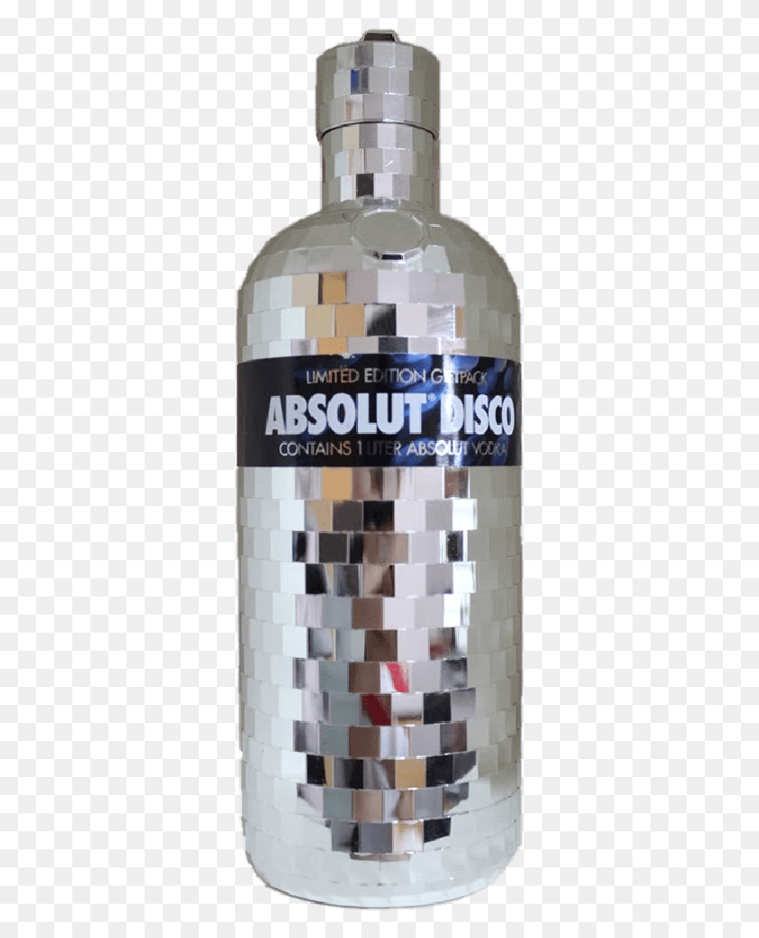 321x978 Absolut Disco Vodka, Beverage, Drink, Bottle HD PNG Download