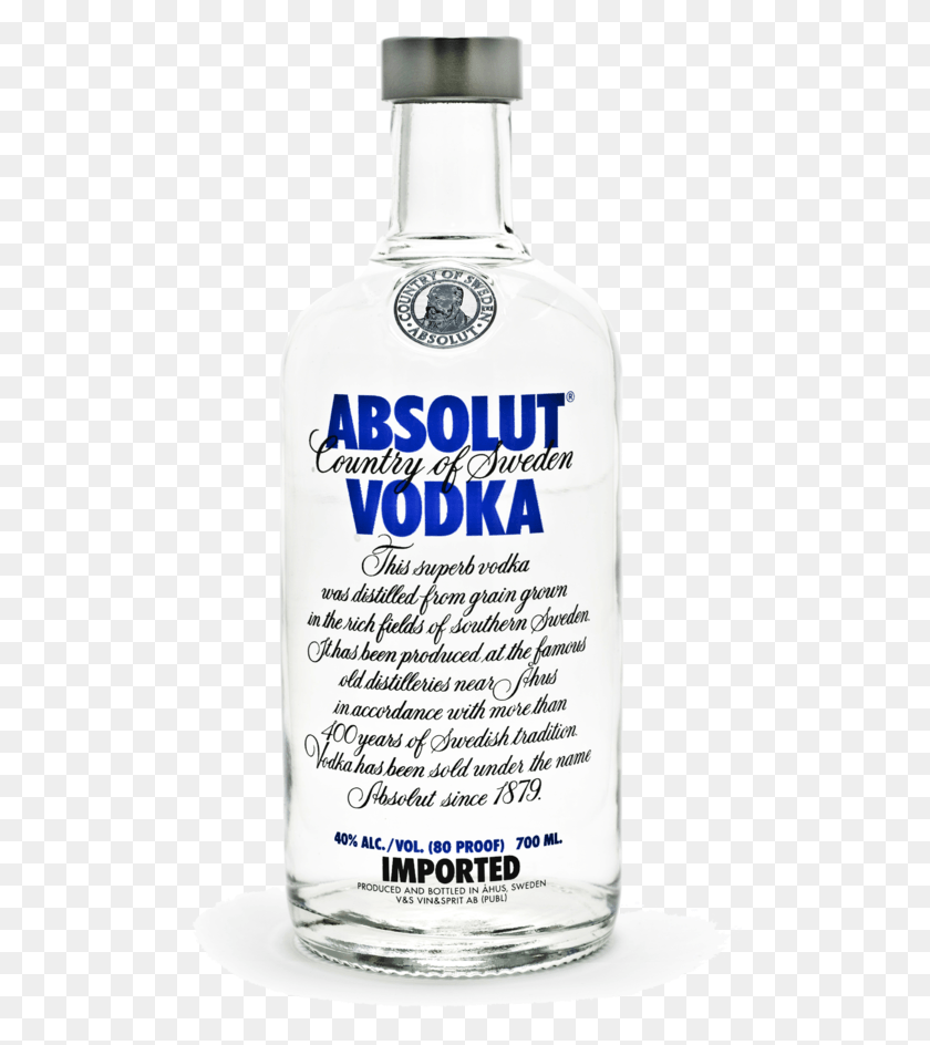 507x884 Descargar Png / Botella De Vodka Absolut Botella De Vodka Absolut, Licor, Alcohol, Bebida Hd Png