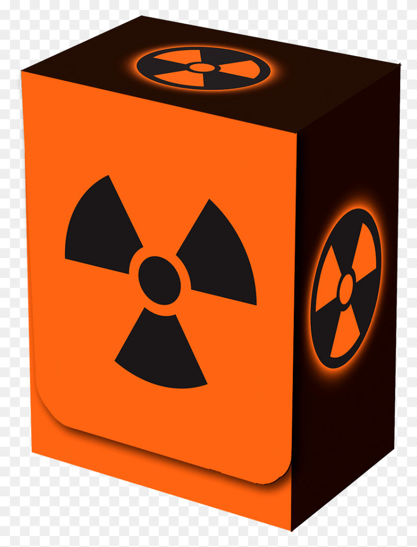 826x1104 Absolute Iconic Radiation Box, Treasure, Nuclear, Symbol HD PNG Download