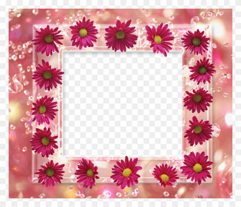 1600x1355 Abstract Floral Frame Love Photo Frames For Photoshop, Purple, Graphics HD PNG Download