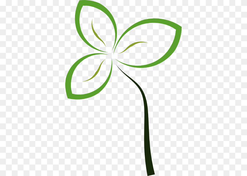 396x599 Abstract Flower Clip Arts Download, Plant, Leaf, Herbal, Herbs Clipart PNG