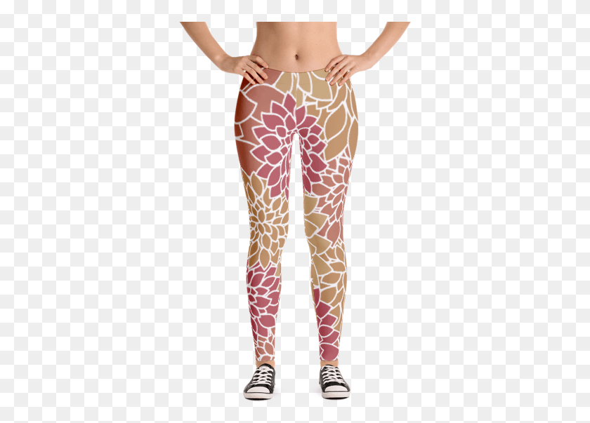 331x543 Abstract Leafy Multi Color Stretchy Work Out And Everyday Leggings Kawaii, Pants, Clothing, Apparel Descargar Hd Png