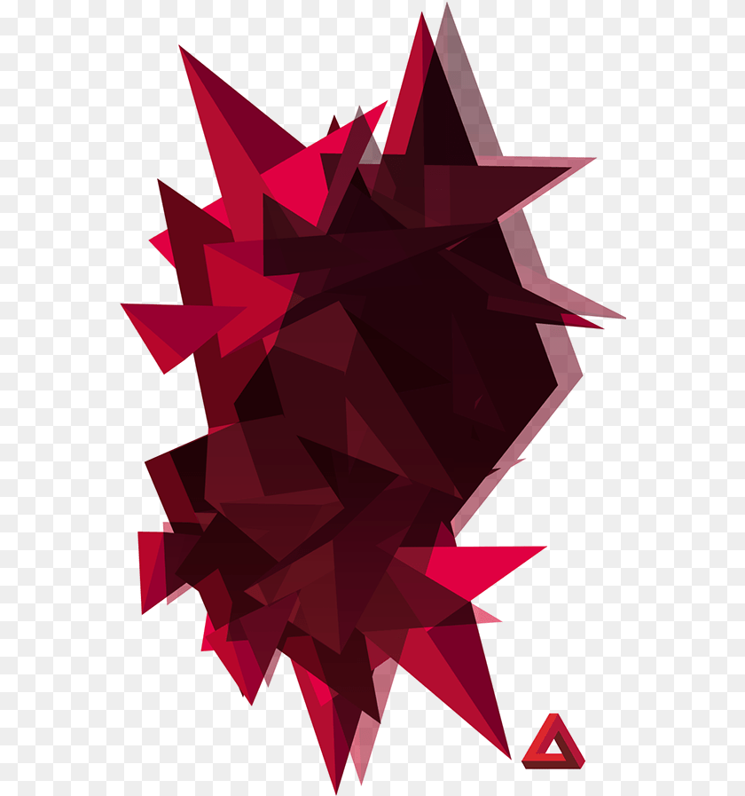 Abstract Triangle Background Download Maroon Abstract, Accessories, Art, Diamond, Gemstone PNG