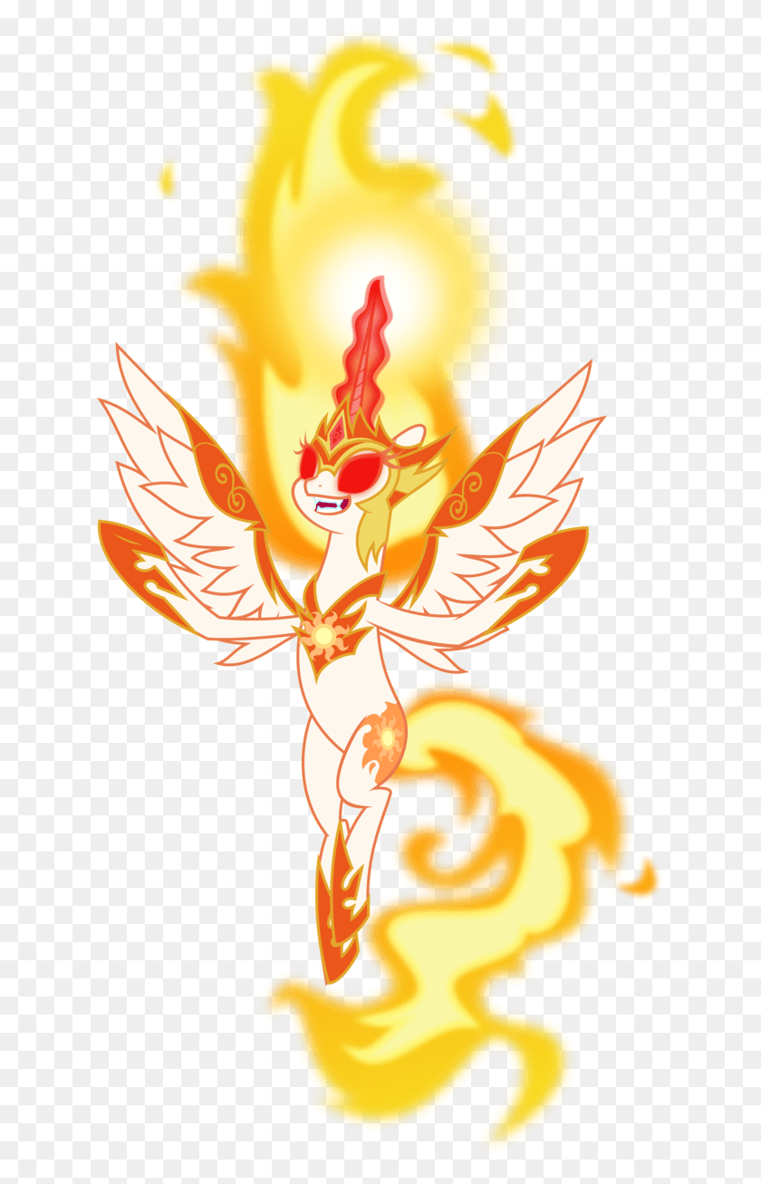 628x1247 Absurd Res Alicorn A Royal Problem Artist Mlp Fim Day Breaker, Fire, Flame, Light HD PNG Download