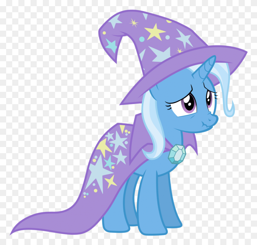 1039x986 Absurd Res Pony Trixie, Clothing, Apparel, Hat HD PNG Download