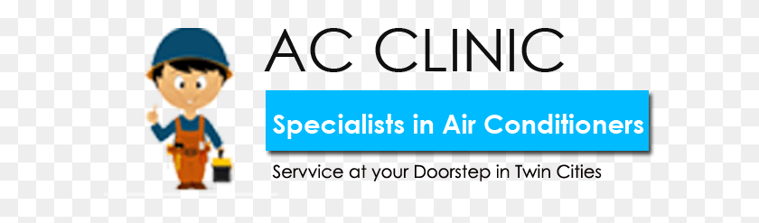 611x187 Ac Clinic Is Specialized For Only Air Conditioners Servicios Multiples, Text, Person, Human HD PNG Download