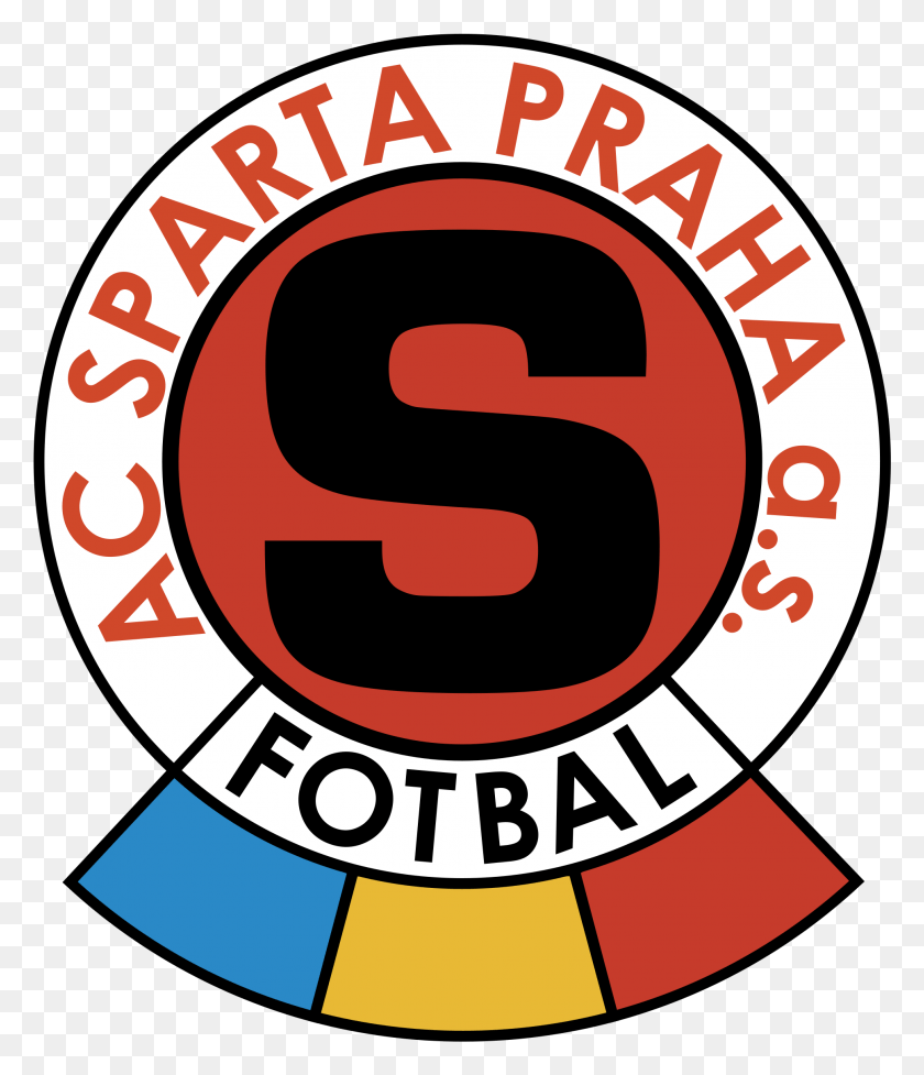1937x2279 Логотип Ac Sparta Praha Прозрачный Логотип Sparta Prag, Символ, Товарный Знак, Этикетка Hd Png Скачать
