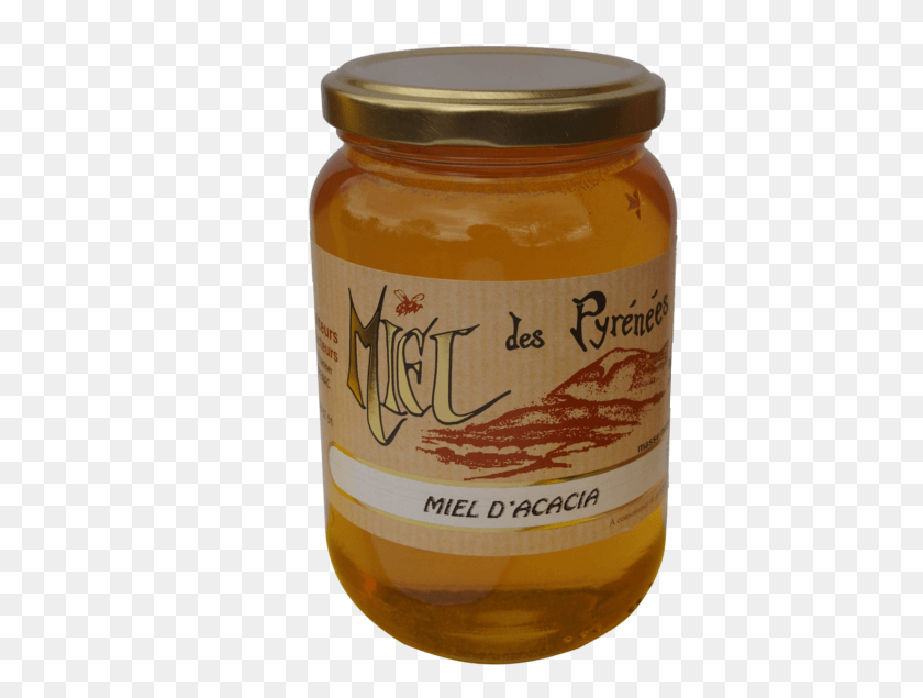 394x575 Acacia Honey Miel Arbousier, Jar, Bottle, Food HD PNG Download