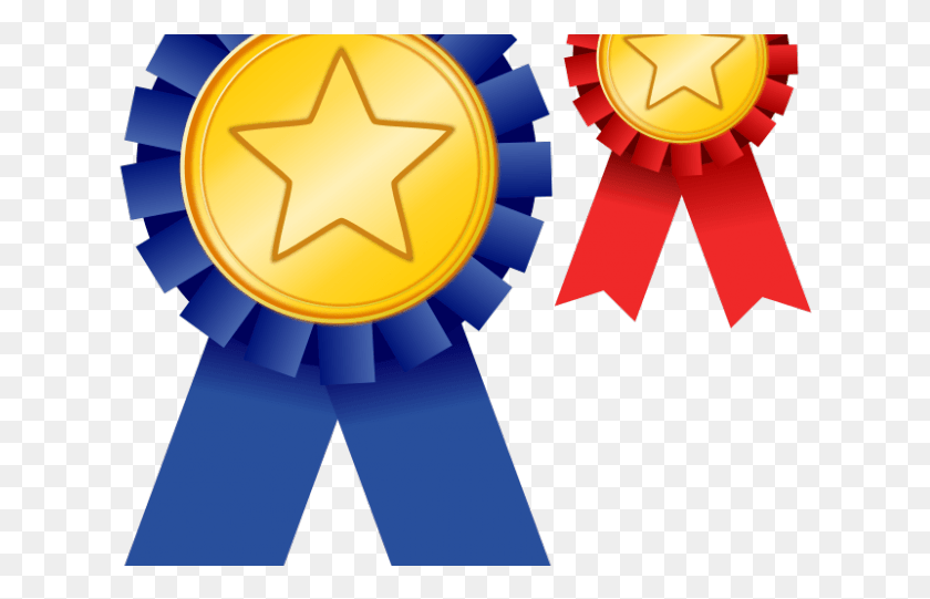 626x481 Academic Awards Cliparts Free Clip Art Blue Award Ribbon, Logo, Symbol, Trademark HD PNG Download