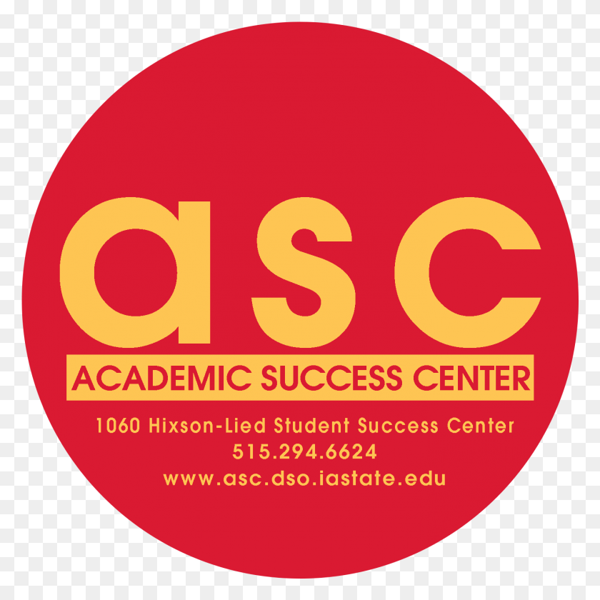 1408x1408 Academic Success Center39s New Logo Circle, Label, Text, Poster HD PNG Download