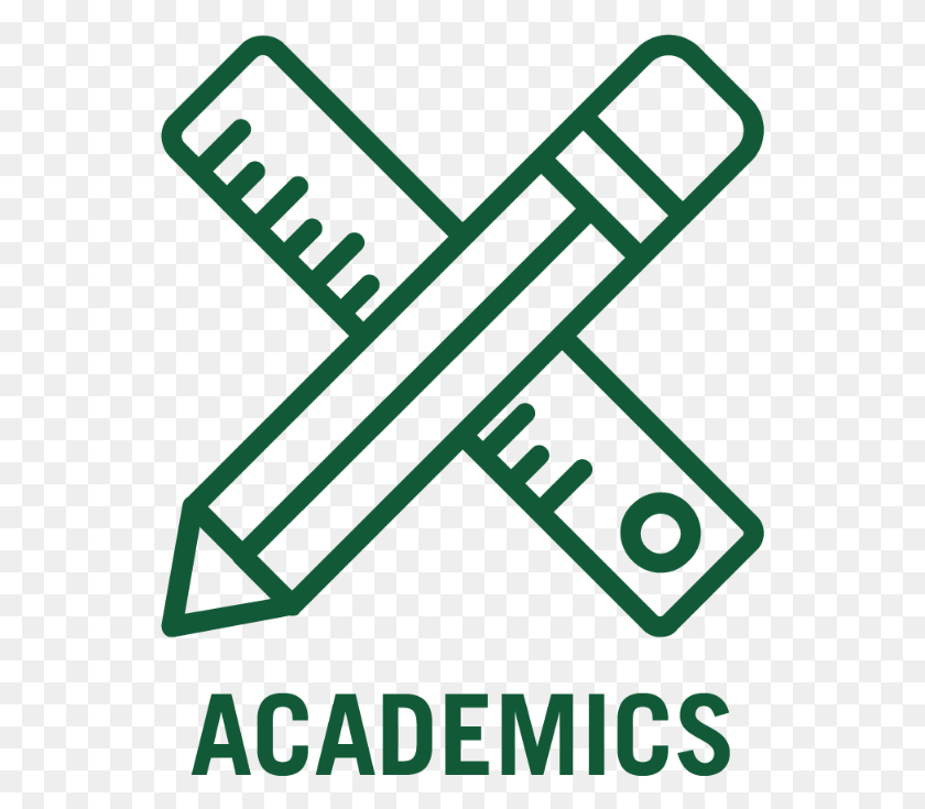 549x675 Academics With Ruler And Pencil Icon Drawing Of Construction Tools, Symbol, Logo, Trademark HD PNG Download