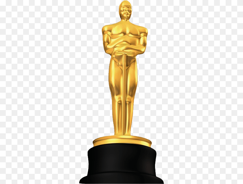 294x635 Academy Awards, Trophy, Smoke Pipe, Gold, Adult Sticker PNG