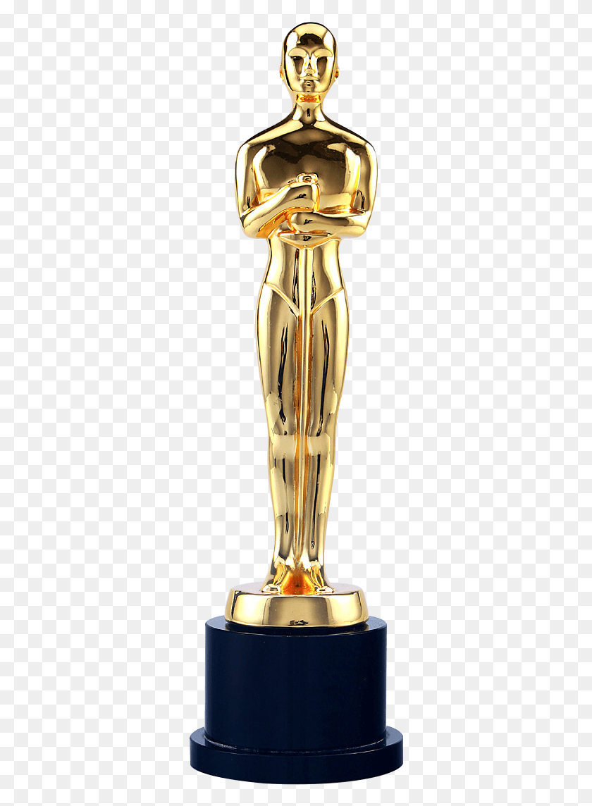 304x1084 Academy Awards The Oscars Academy Award Oscar, Trophy, Mixer, Appliance HD PNG Download