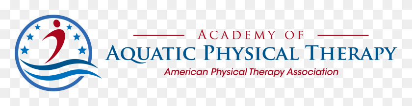 2568x520 Academy Of Aquatic Physical Therapy Logo Graphics, Text, Word, Clothing HD PNG Download