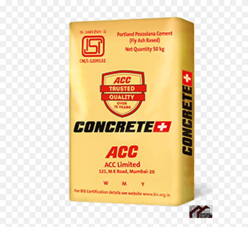 600x711 Acc Concrete Plus Печать, Еда, Порошок, Мука Hd Png Скачать