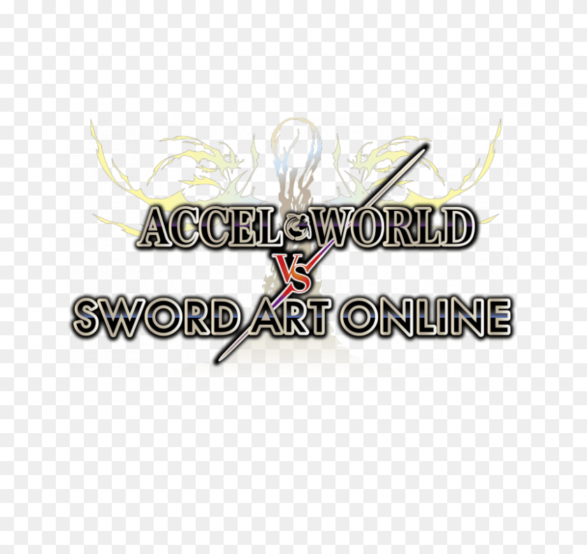 800x752 Accel World Vs Sword Art Online Лакросс, Текст, Алфавит, Символ Hd Png Скачать