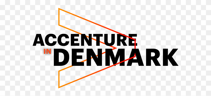 582x321 Accenture В Дании Графический Дизайн, Стрелка, Символ, Треугольник Hd Png Скачать