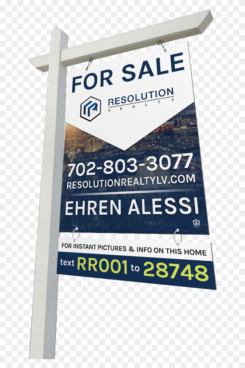 Access To Info On Your Home Realty Sign Mock Up, Advertisement, Poster, Flyer HD PNG Download