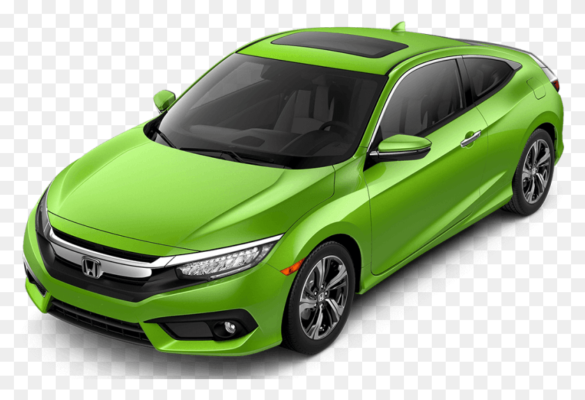 945x625 Descargar Png Accord Civic Coupe Honda Civic Coupe 2019 Tonic Yellow, Coche, Vehículo, Transporte Hd Png