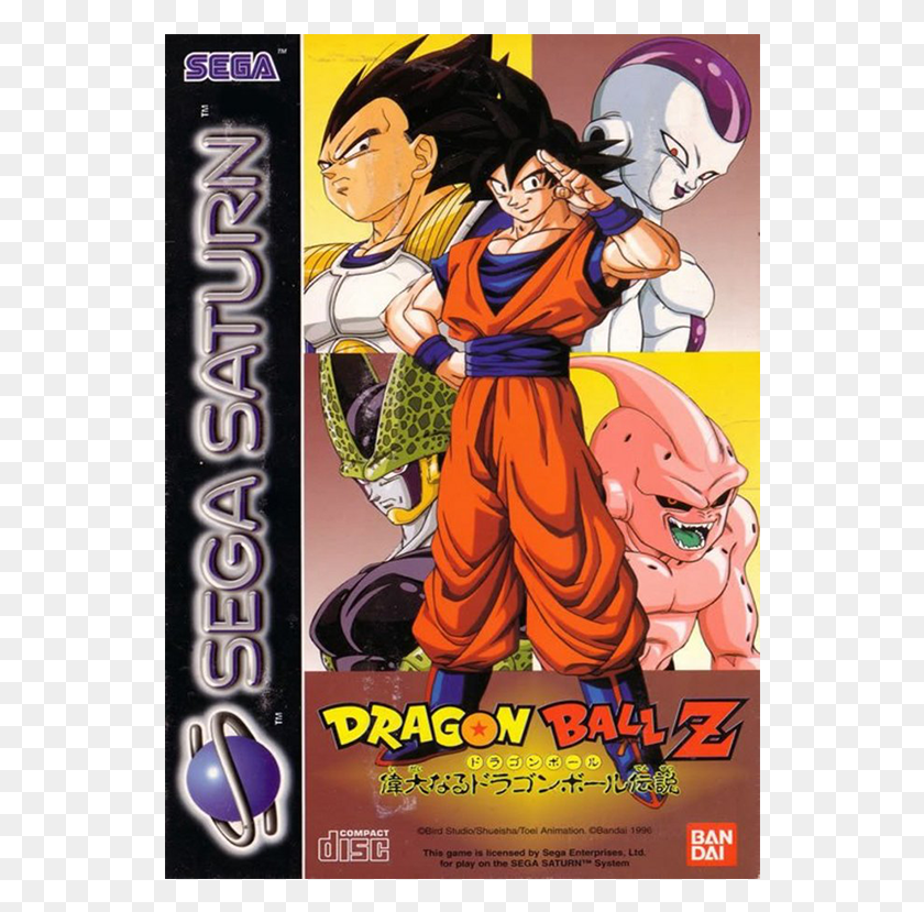 542x769 Accueil Sega Sega Saturn Dragon Ball Legends Cover, Comics, Book, Person HD PNG Download