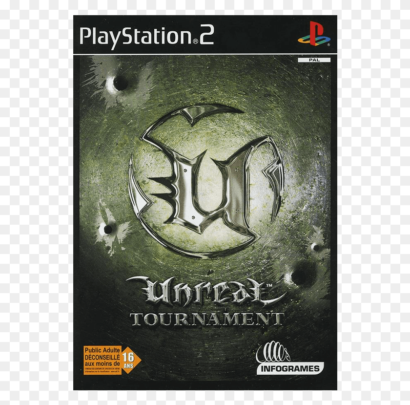 542x769 Descargar Png Accueil Sony Playstation 2 Unreal Unreal Tournament Ps2 Box Art, Poster, Publicidad, Símbolo Hd Png