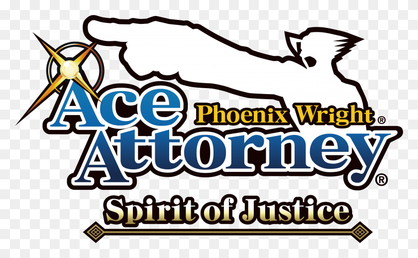 3888x2287 Ace Attorney Spirit Of Justice Ahora Disponible En Phoenix Wright Ace Attorney Spirit Of Justice Logo, Word, Texto, Multitud Hd Png