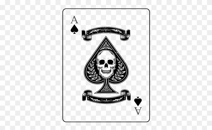 361x457 Ace Card Transparent Background Ace Of Spades Card Transparent Background, Symbol, Accessories, Accessory HD PNG Download