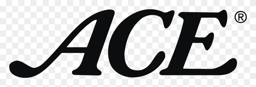 2331x677 Ace Logo Прозрачный Туз, Цифра, Символ, Текст Hd Png Скачать