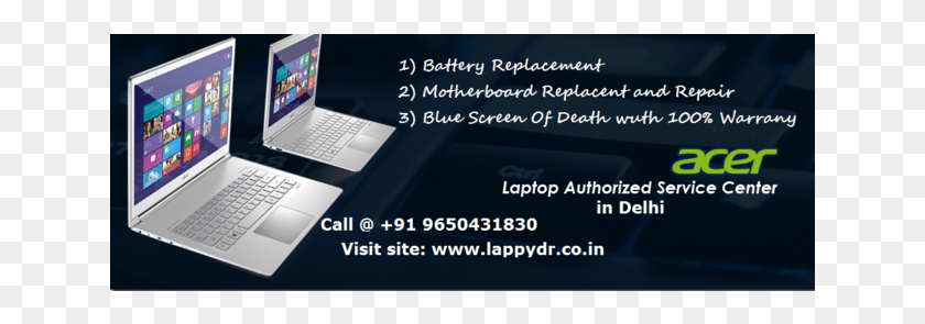 641x235 Acer Laptop Service Center In Delhi At Just Rs Output Device, Pc, Computer, Electronics HD PNG Download