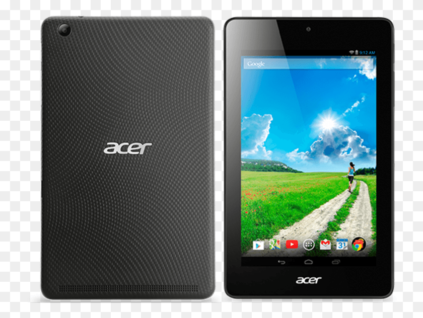 742x572 Acer Launches Two New Iconia One Android Tablets Tablet Acer Iconia One 7 B1, Person, Human, Electronics HD PNG Download