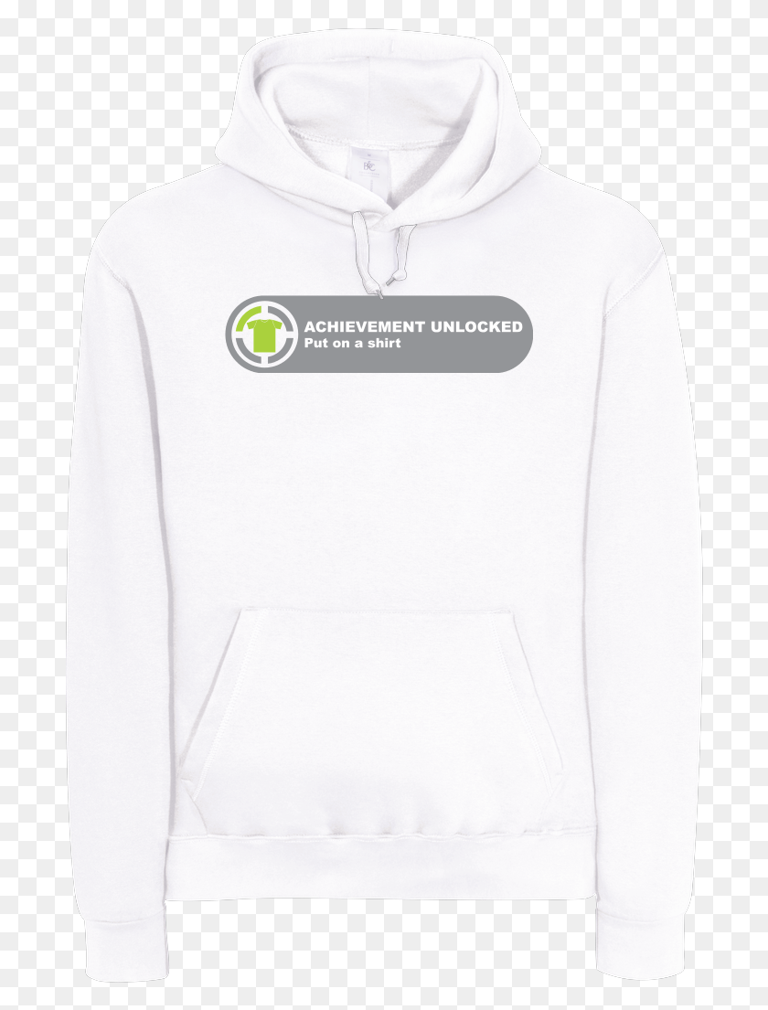 698x1045 Achievement Unlocked Sweatshirt Bampc Hooded Hoodie, Sleeve, Clothing, Apparel HD PNG Download