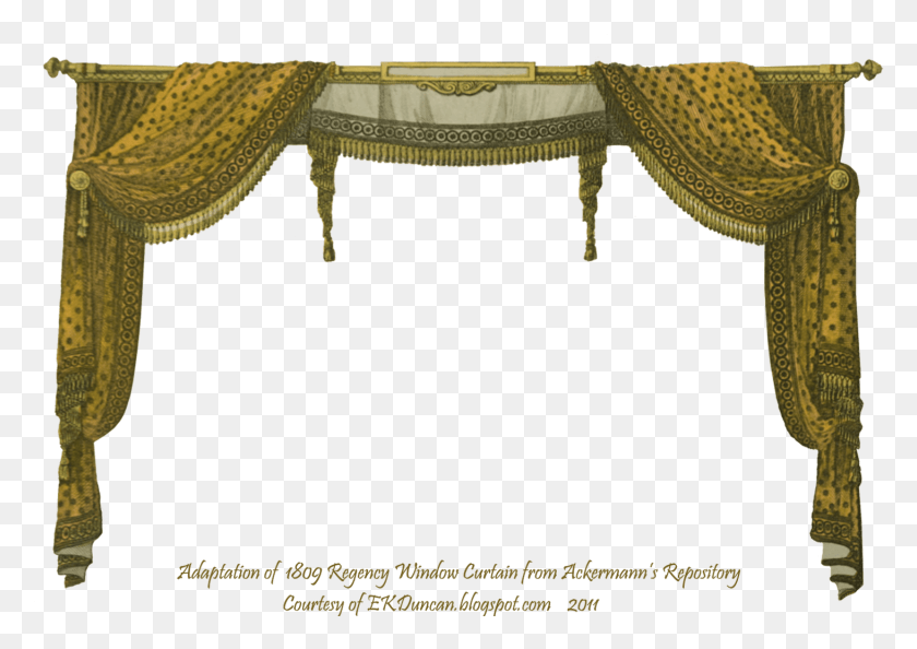 1461x1001 Ackermann39s Repository Curtain Gold Spots Curtain, Furniture, Home Decor, Table HD PNG Download