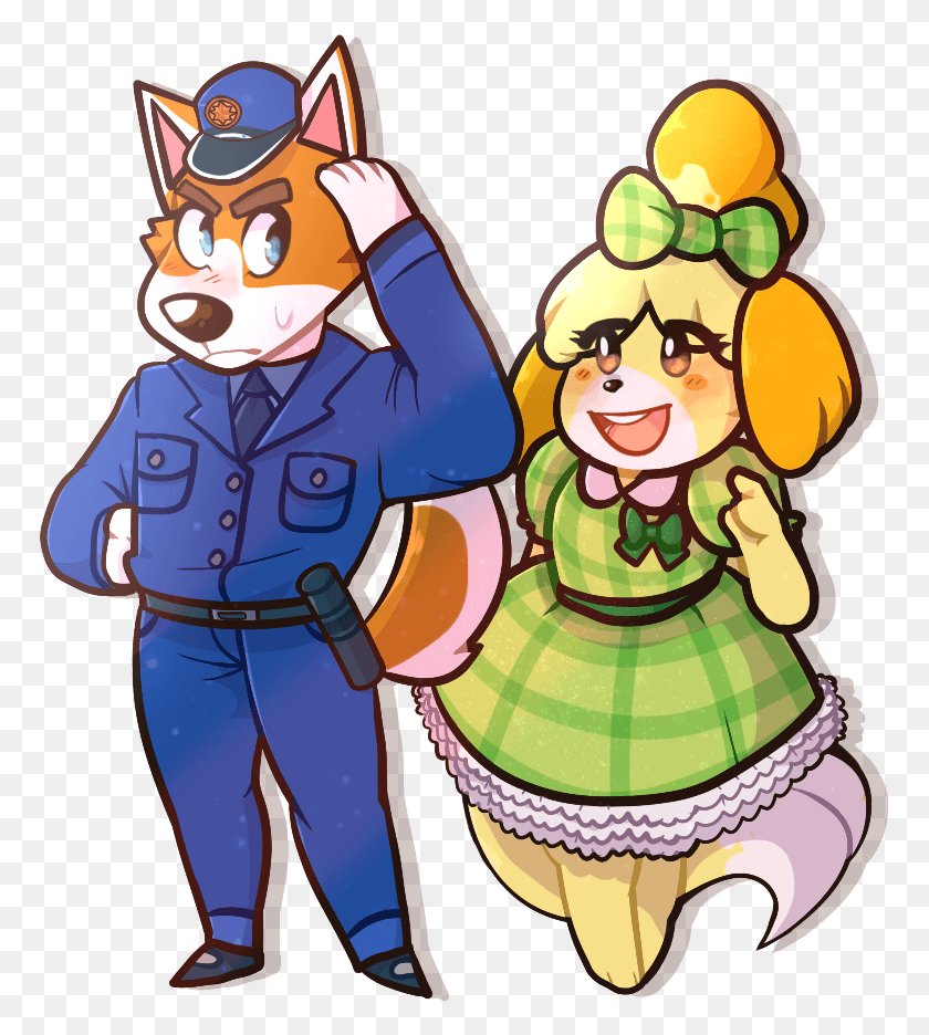 769x876 Acnl Isabelle And Copper Clipart Animal Crossing Copper Isabelle, Performer, Person, Human HD PNG Download