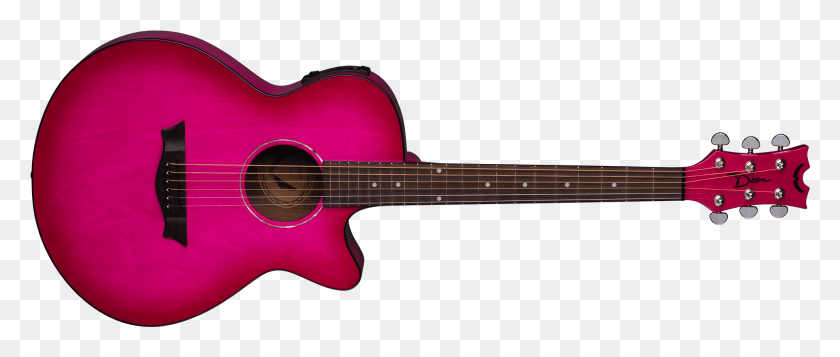 1941x740 Acoustic Guitar Clipart Guitar Pink Pink Acoustic Guitars, Leisure Activities, Musical Instrument, Bass Guitar HD PNG Download