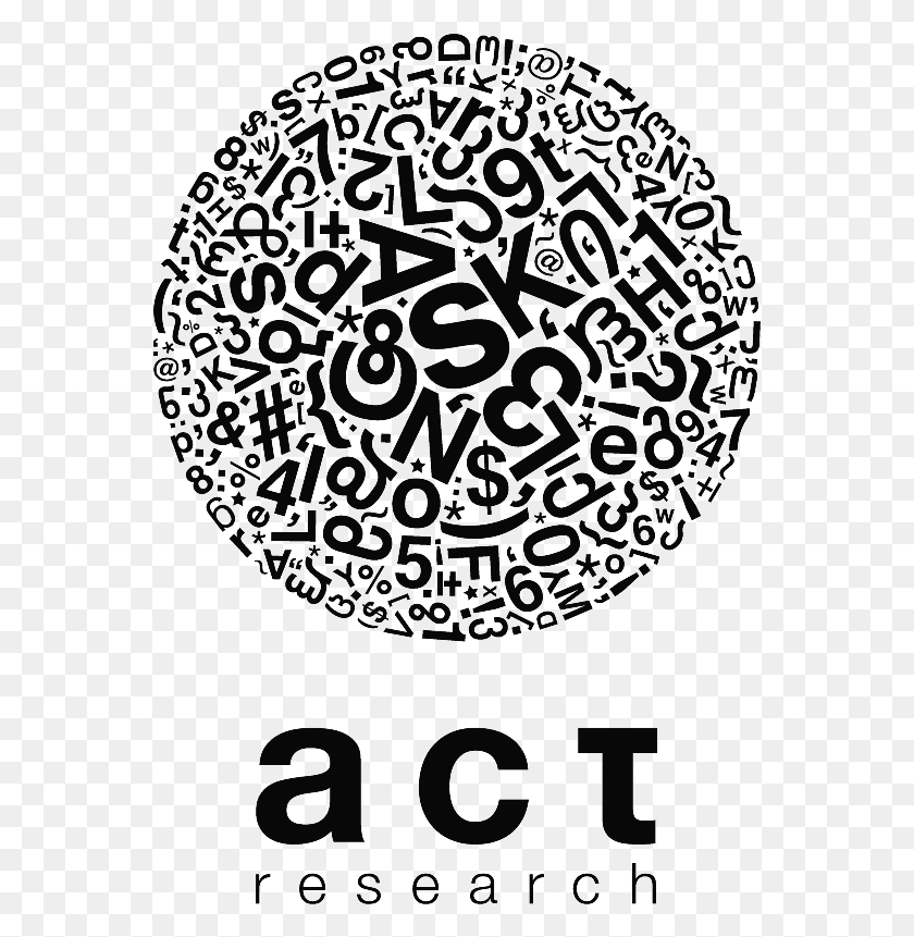 560x801 Act Research Logo Act Research, Symbol, Text, Pattern HD PNG Download