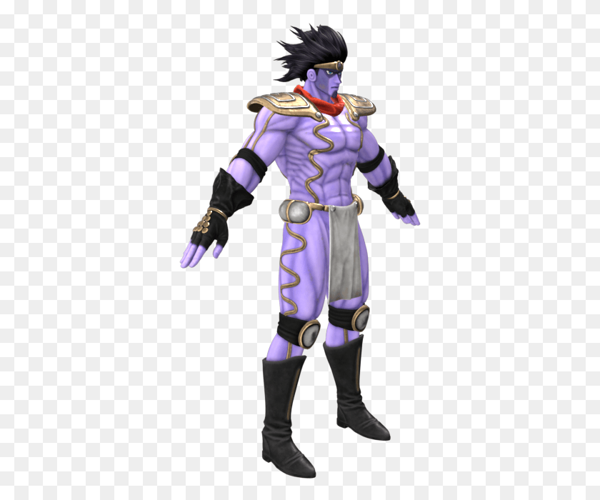 339x640 Action Designfictional Charactercostumestyle Star Platinum Jump Force, Person, Human, Clothing Descargar Hd Png