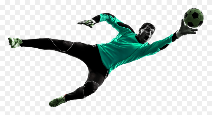 828x419 Action Packed Games Goalkeeper, Person, Human, Soccer Ball HD PNG Download