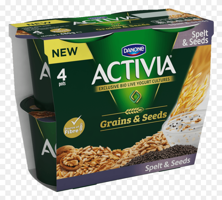 1314x1174 Activia Walnut And Oats, Plant, Food, Nut HD PNG Download