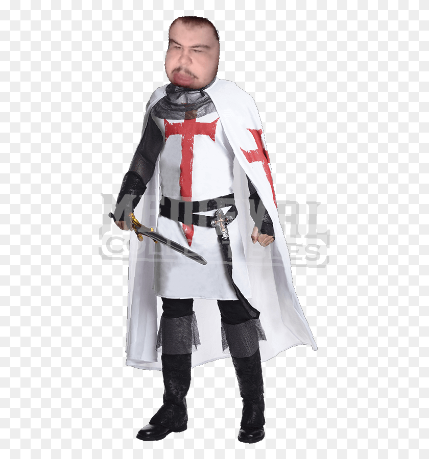 455x840 Actual Photo Of Me Defending Greks Honor In Tylers Knight Costume, Clothing, Apparel, Person HD PNG Download