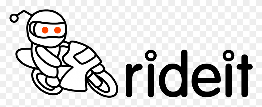 1735x634 Actually High Quality Rideit Logo Reddit Motorcycle Sticker, Fire Hydrant, Hydrant, Photography HD PNG Download