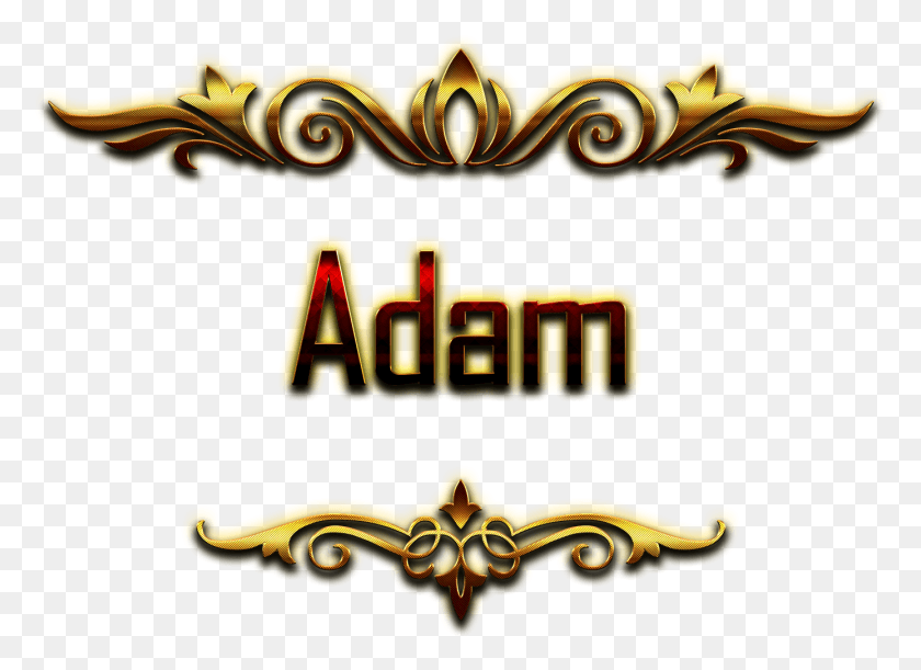 1388x982 Adam Decorative Name Sagar Name, Emblem, Symbol, Slot HD PNG Download