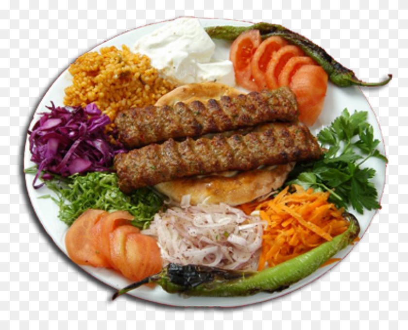 1094x870 Descargar Png Adana Kebab Adana Kebap, Plato, Comida Hd Png
