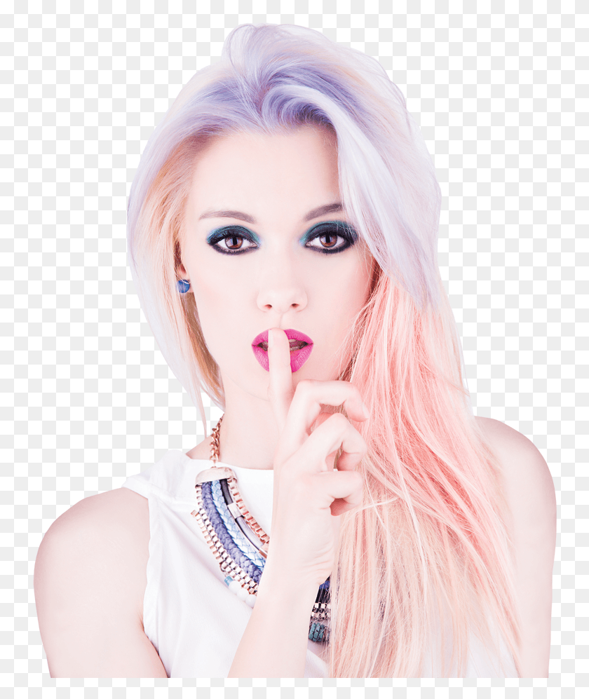 748x937 Add Color To Gk Hair Model, Person, Human, Female Descargar Hd Png