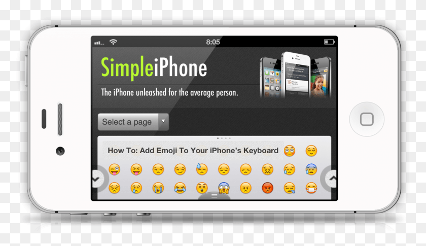 1557x849 Add Emoji To Your Iphone39s Keyboard Iphone, Electronics, Phone, Mobile Phone HD PNG Download