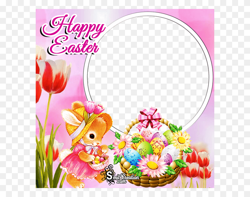600x600 Add This Frame To Your Photo Easter, Graphics, Mail HD PNG Download