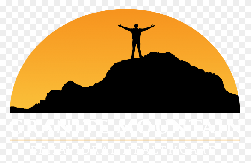1500x938 Addiction Recovery Program Granite Mountain Silhouette, Person, Outdoors, Nature Descargar Hd Png