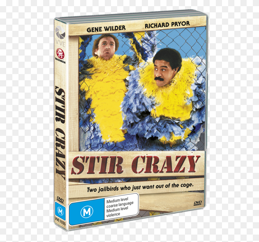 516x724 Additional Details Stir Crazy 1980 Bluray, Poster, Advertisement, Person HD PNG Download